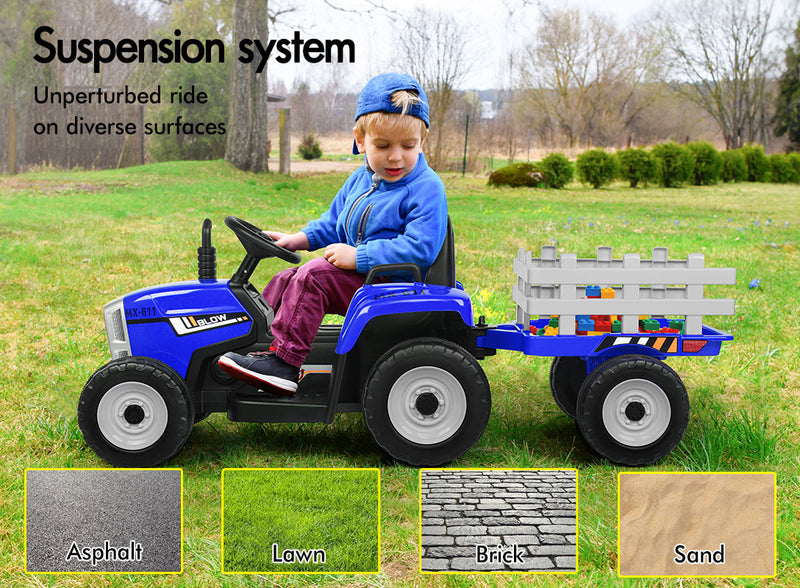 Kids 12V Ride On Tractor